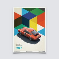 Affiche voiture vintage - Style 7