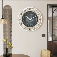 Horloge retro blanche