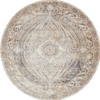 Tapis rond vintage