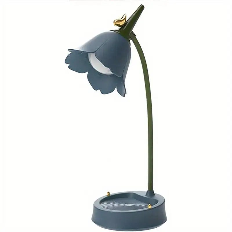 Lampe fleur vintage