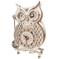 Horloge murale hibou