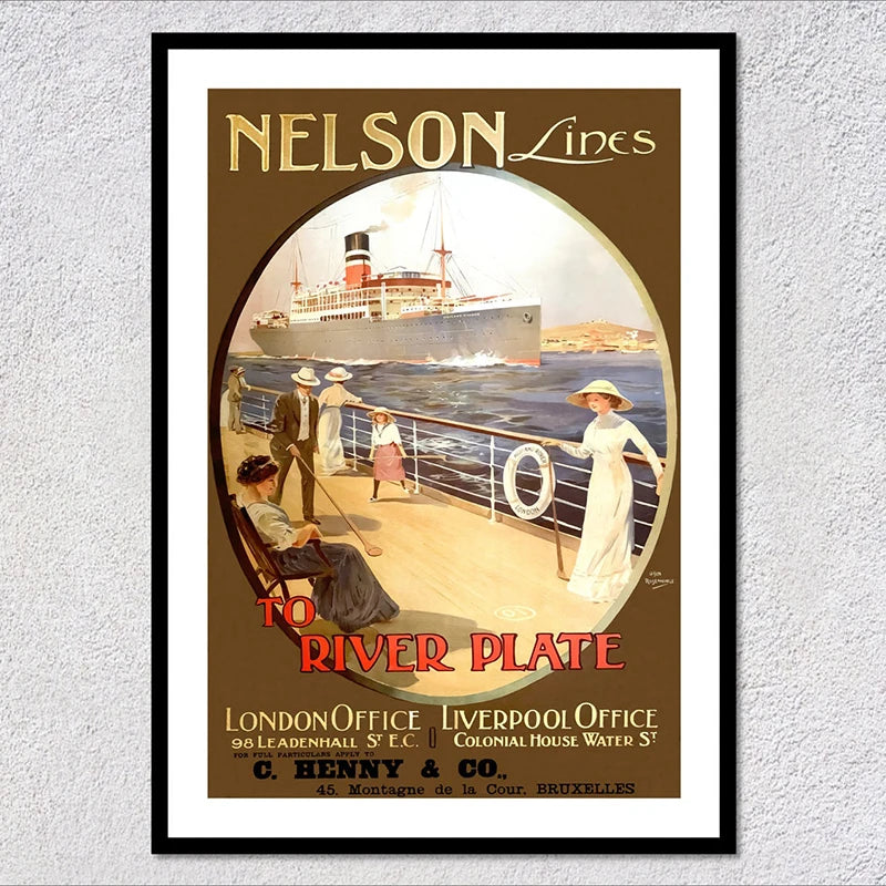 Affiche voyage vintage