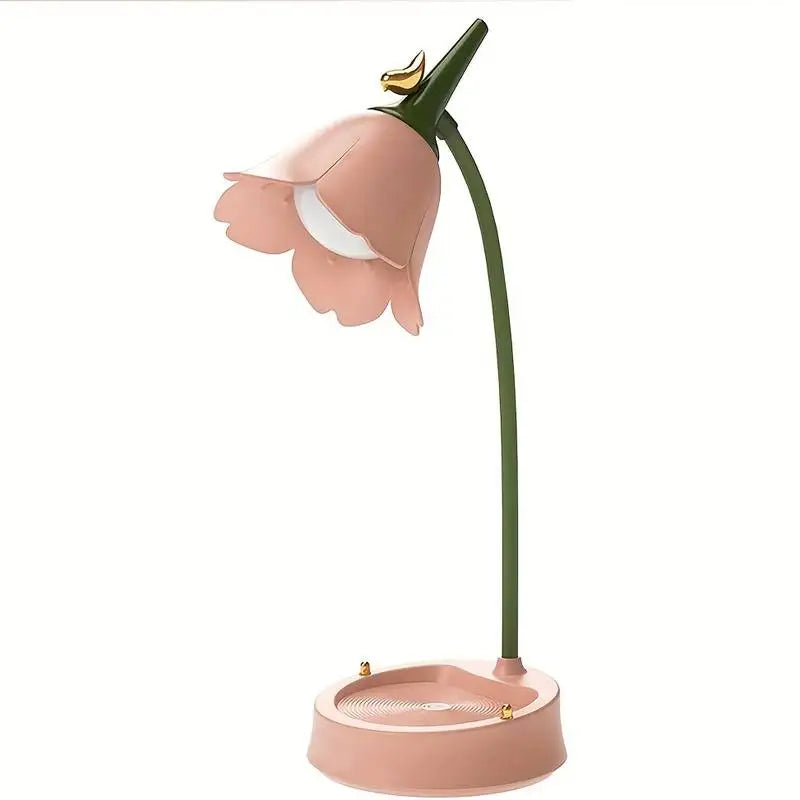 Lampe fleur vintage