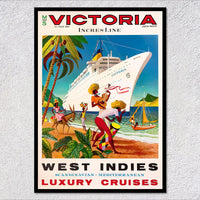 Affiche voyage vintage