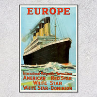 Affiche voyage vintage