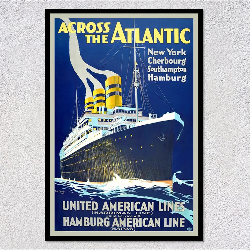 Affiche voyage vintage