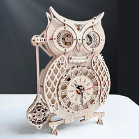 Horloge murale hibou