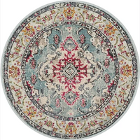 Tapis rond vintage