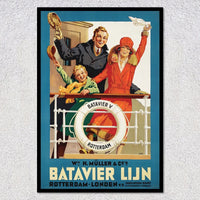 Affiche voyage vintage