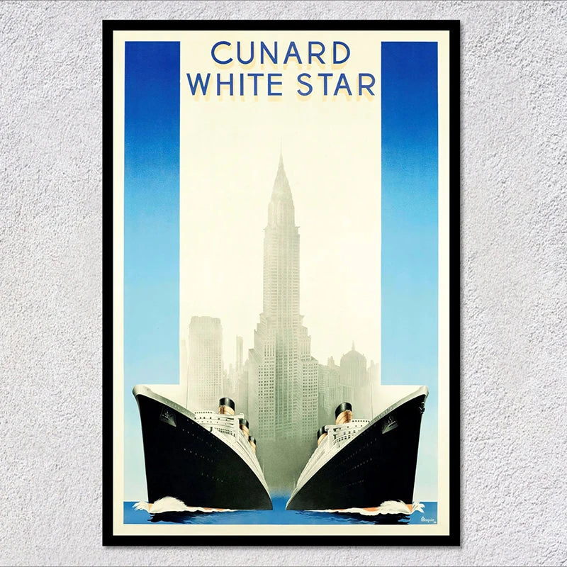 Affiche voyage vintage