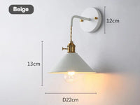 Lampe murale vintage