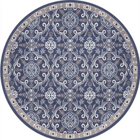 Tapis rond vintage