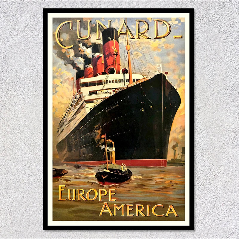 Affiche voyage vintage