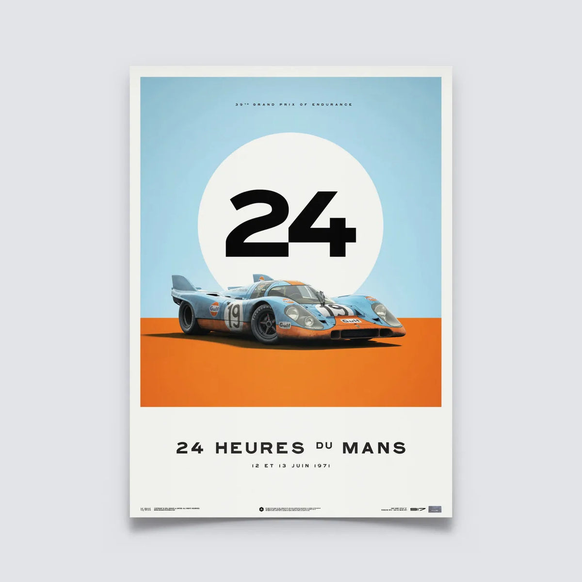 affiche voiture vintage - style 13