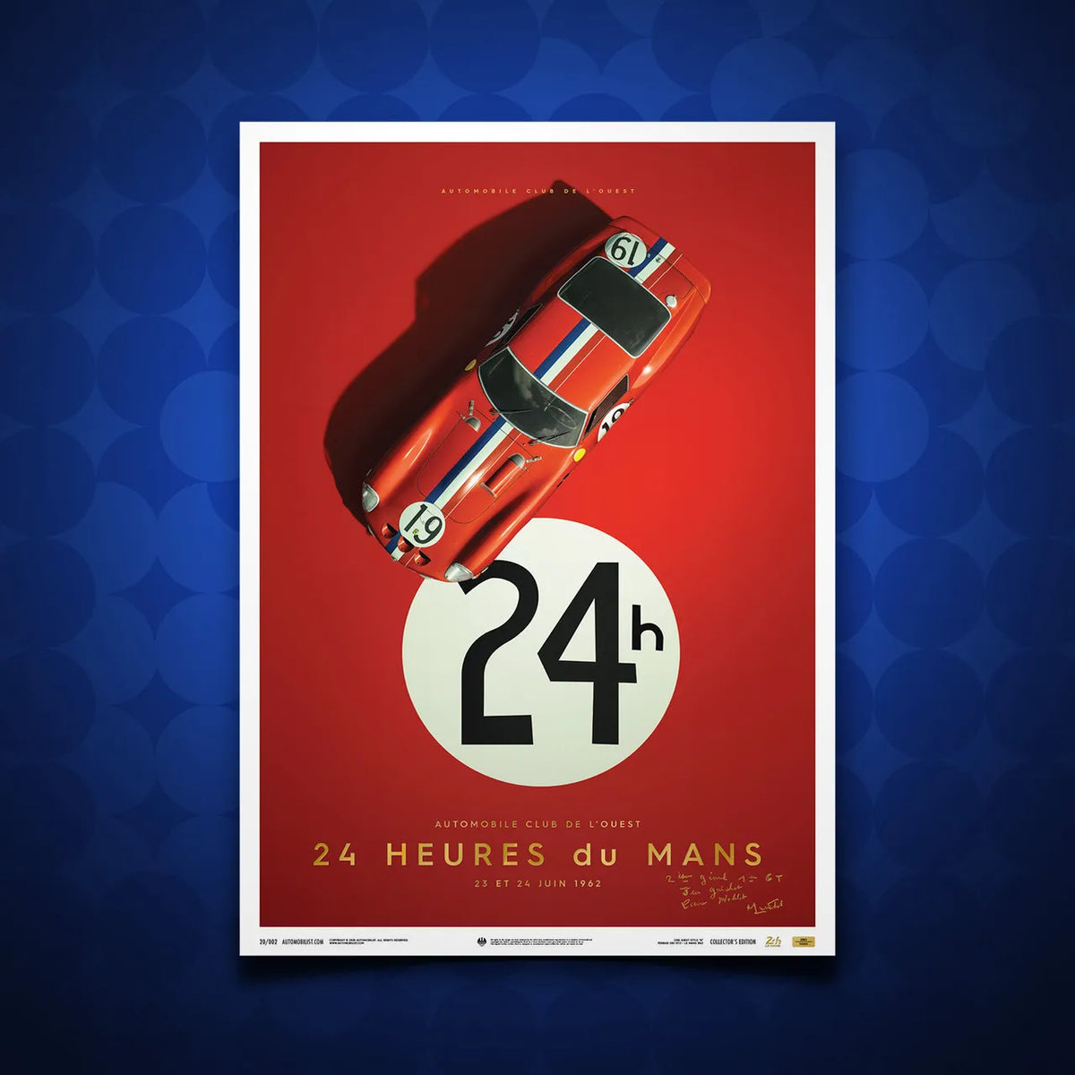 Affiche voiture vintage - Style 18