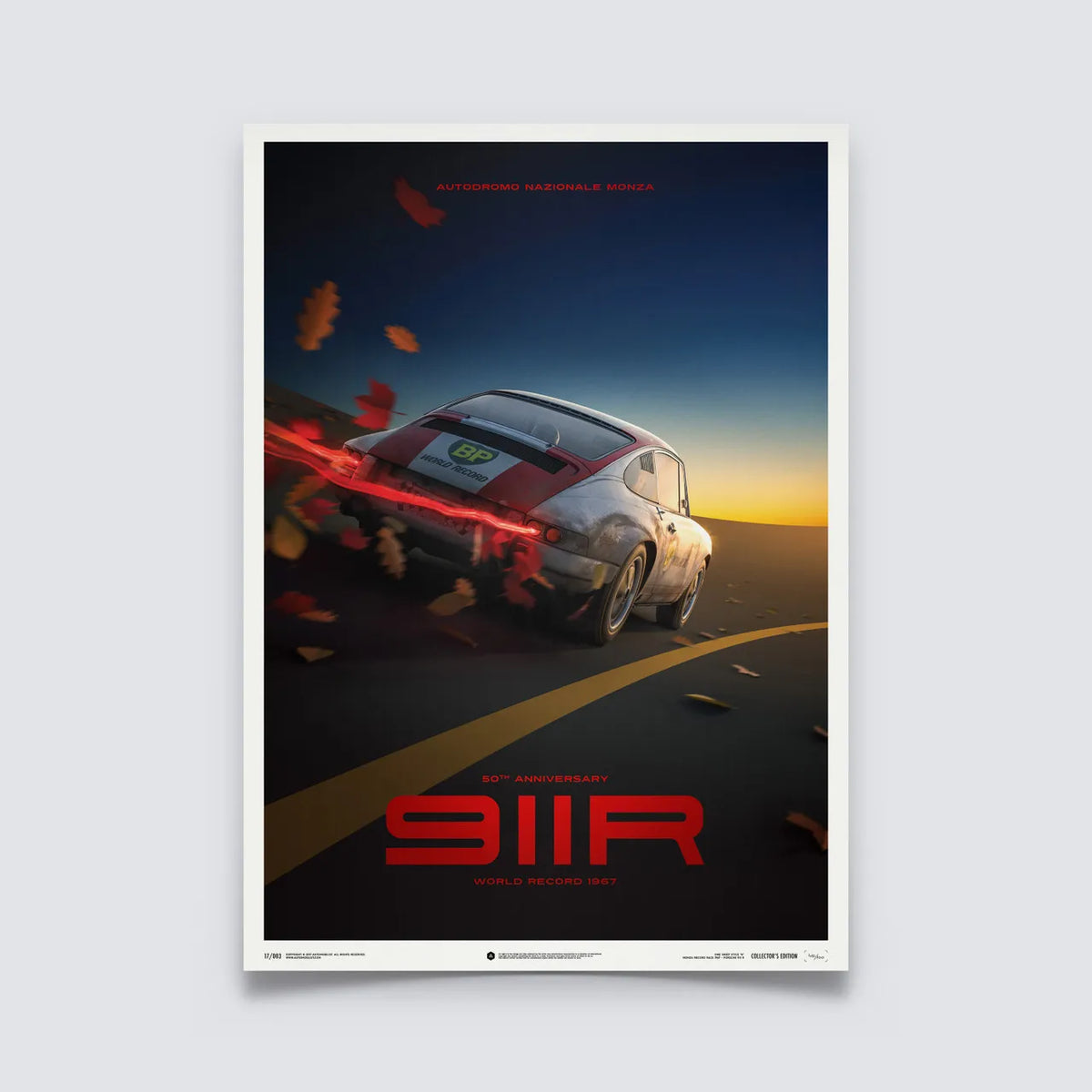 affiche voiture vintage - style 8