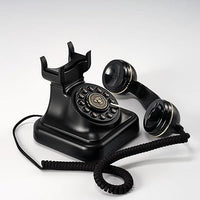 Téléphone à cadran noir